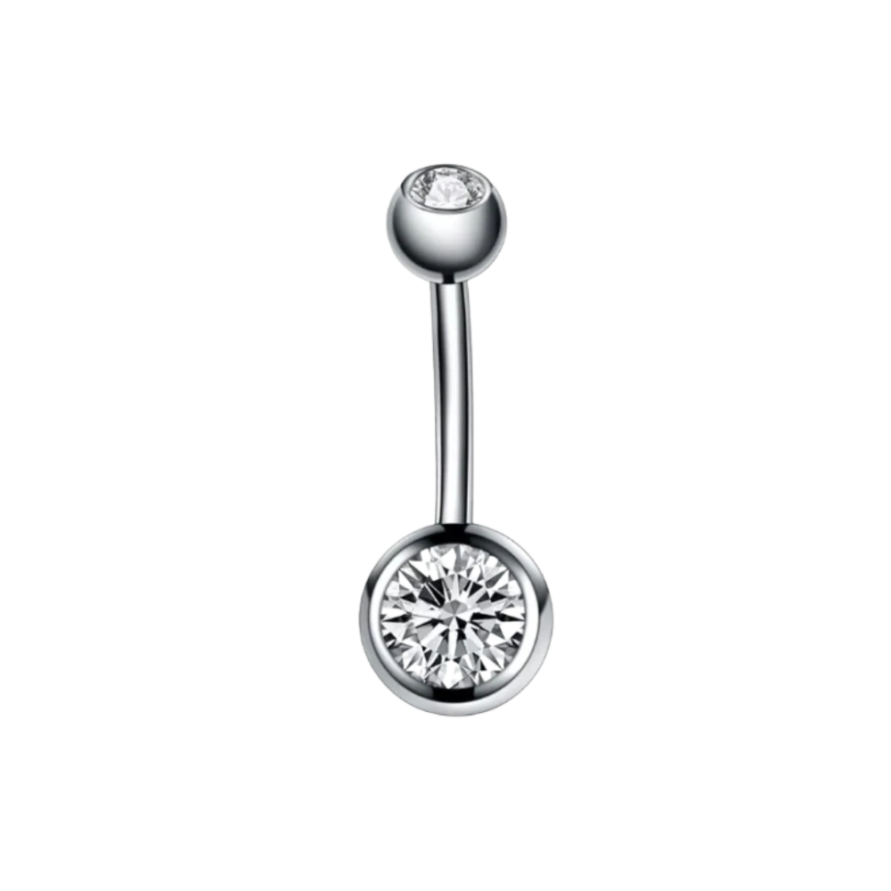Piercing do pupíku, titan