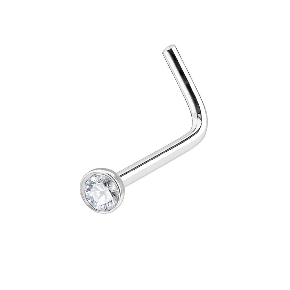 Piercing do nosu, ocel