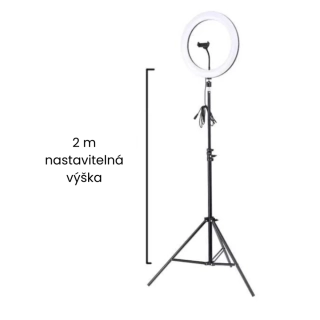 Kruhová LED lampa - SET